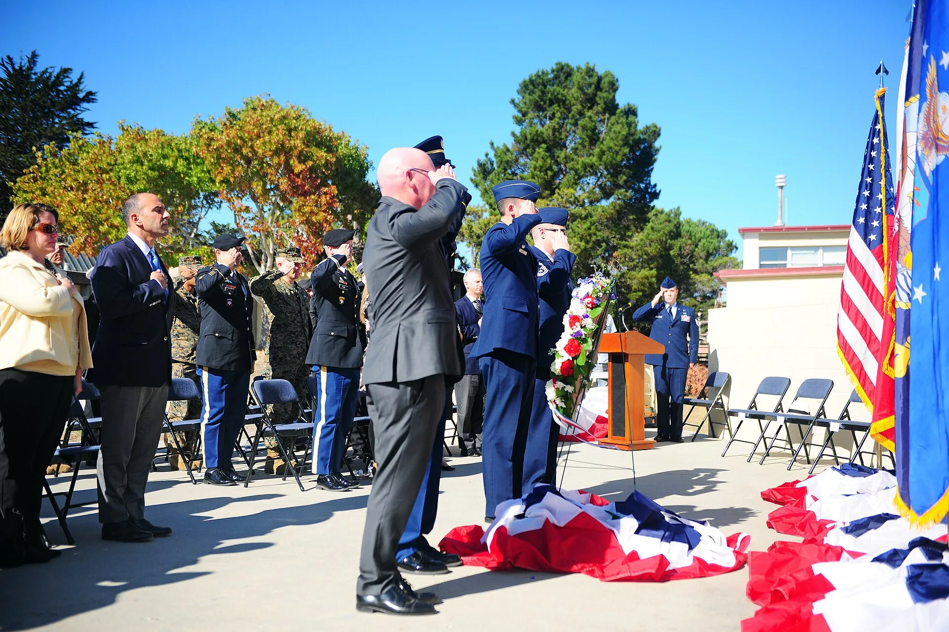 Veterans — real photography representing this cause